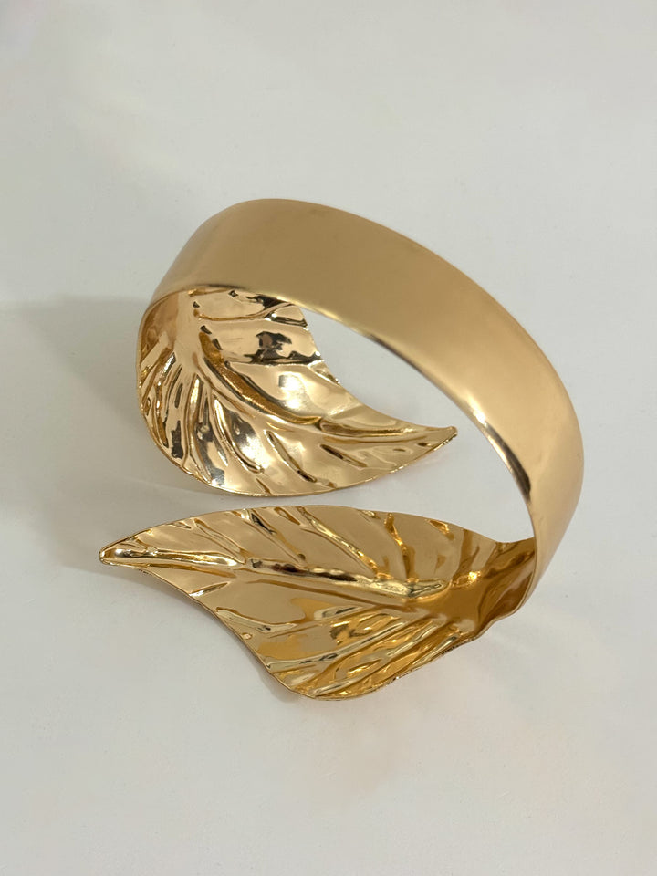 Bracciale rigido “Foglie”