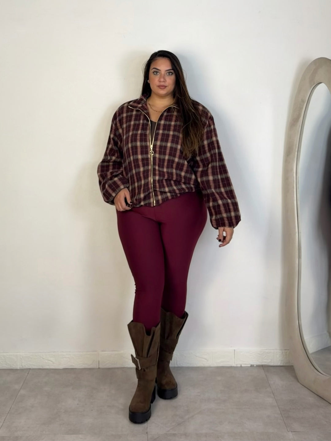 Giacca in lana “Country Chic”