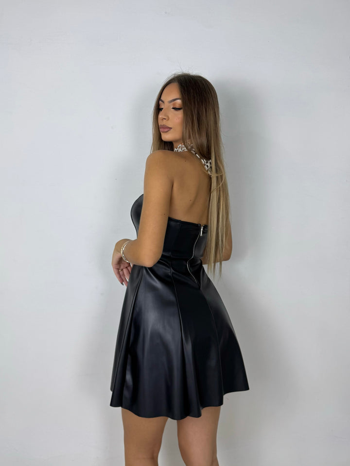 Abito in eco pelle “Zara”