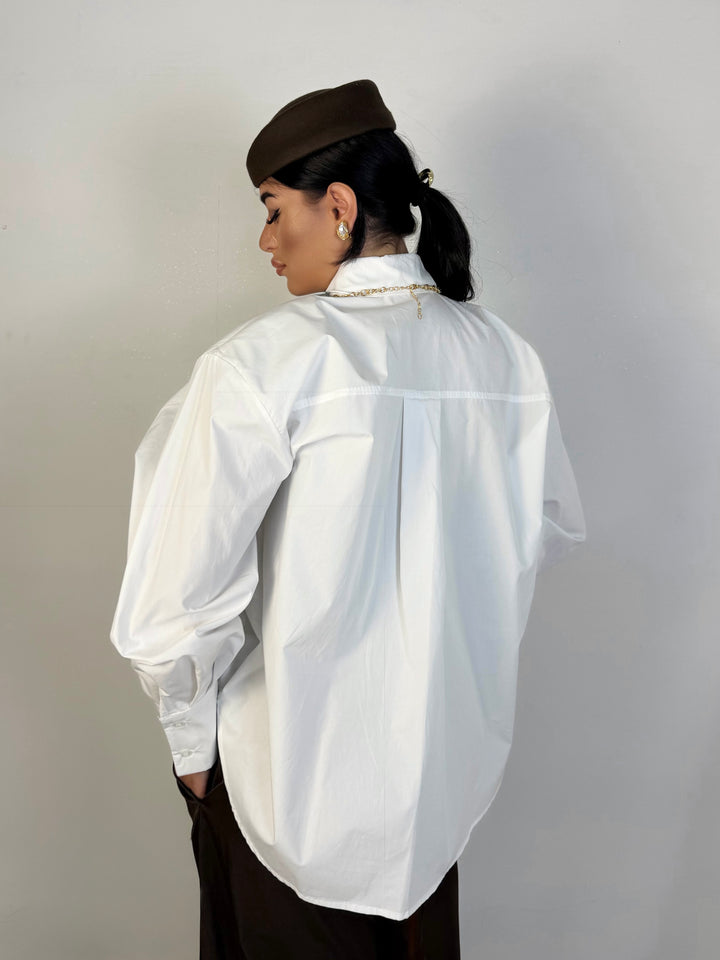 Camicia in raso JustWest “Vienna”