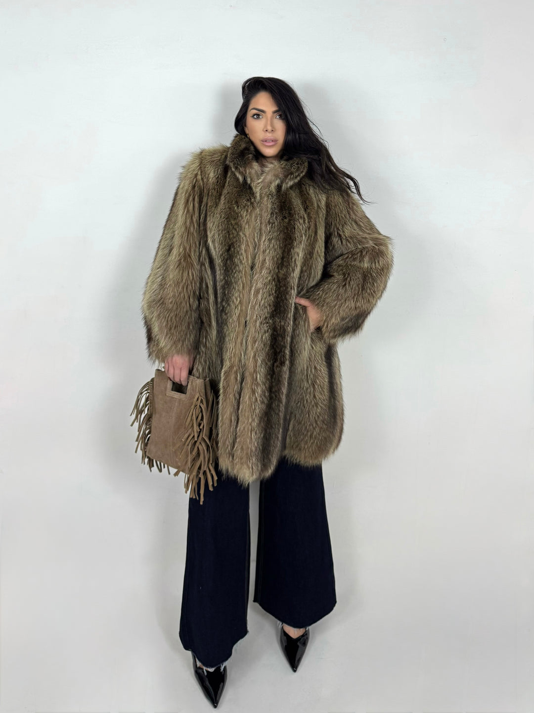Pelliccia in marmotta Vintage 57