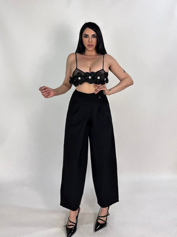 Pantaloni con chiusura portafoglio “Ilary”