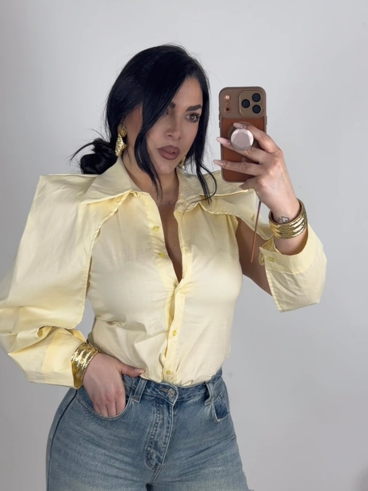 Camicia in cotone “Amour”