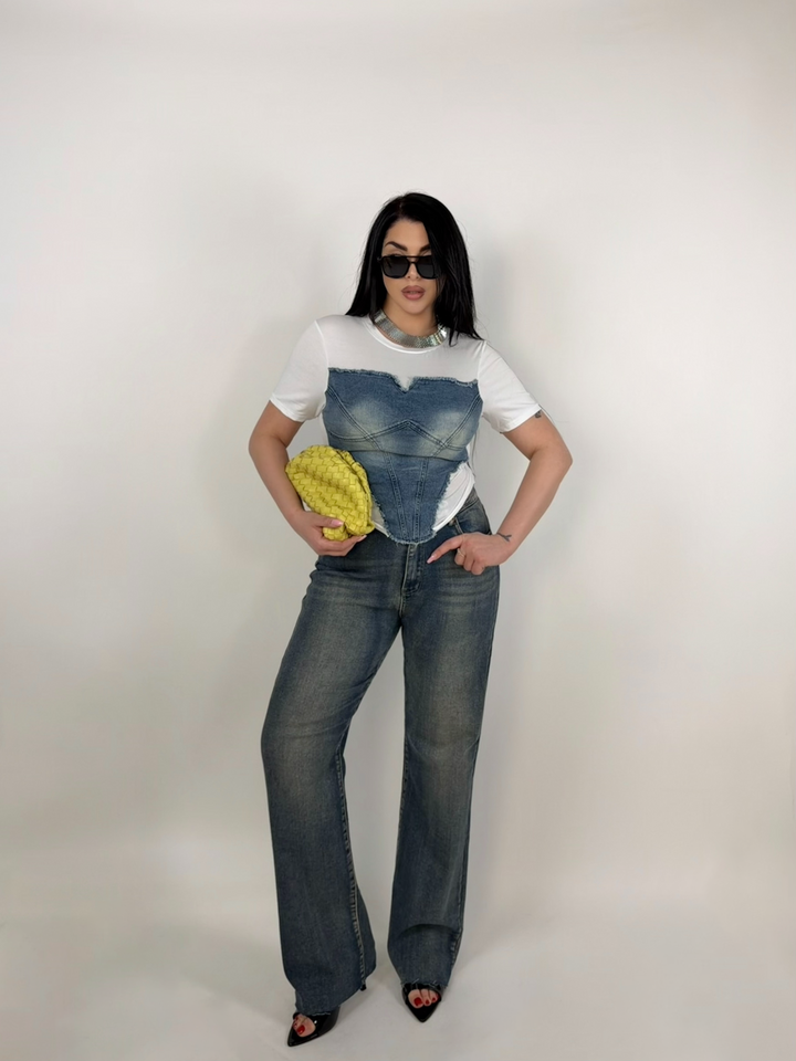Jeans sabbiato“Saint”