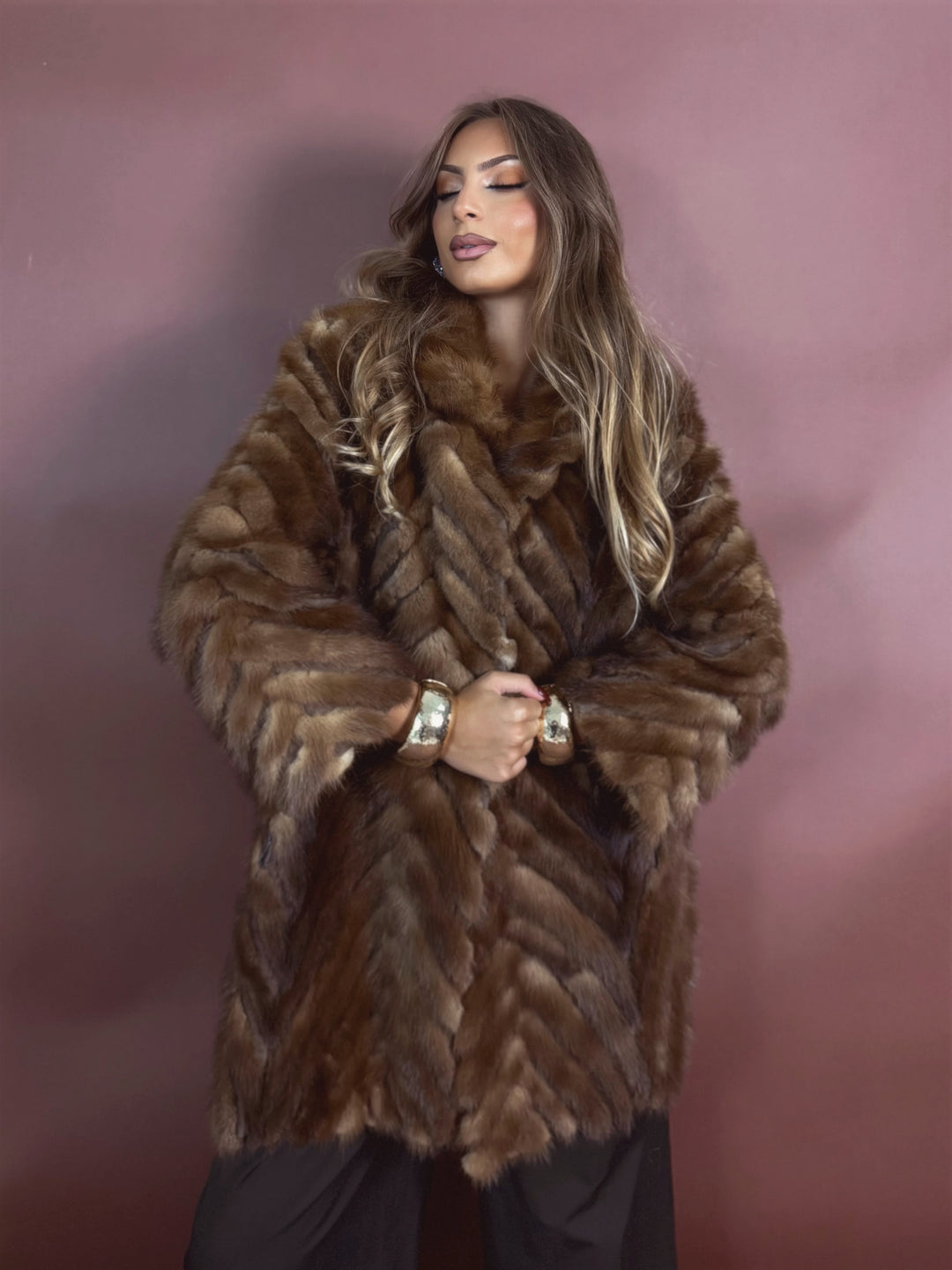 Pelliccia in visone Vintage 01