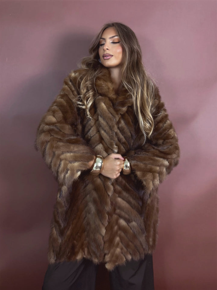 Pelliccia in visone Vintage 01