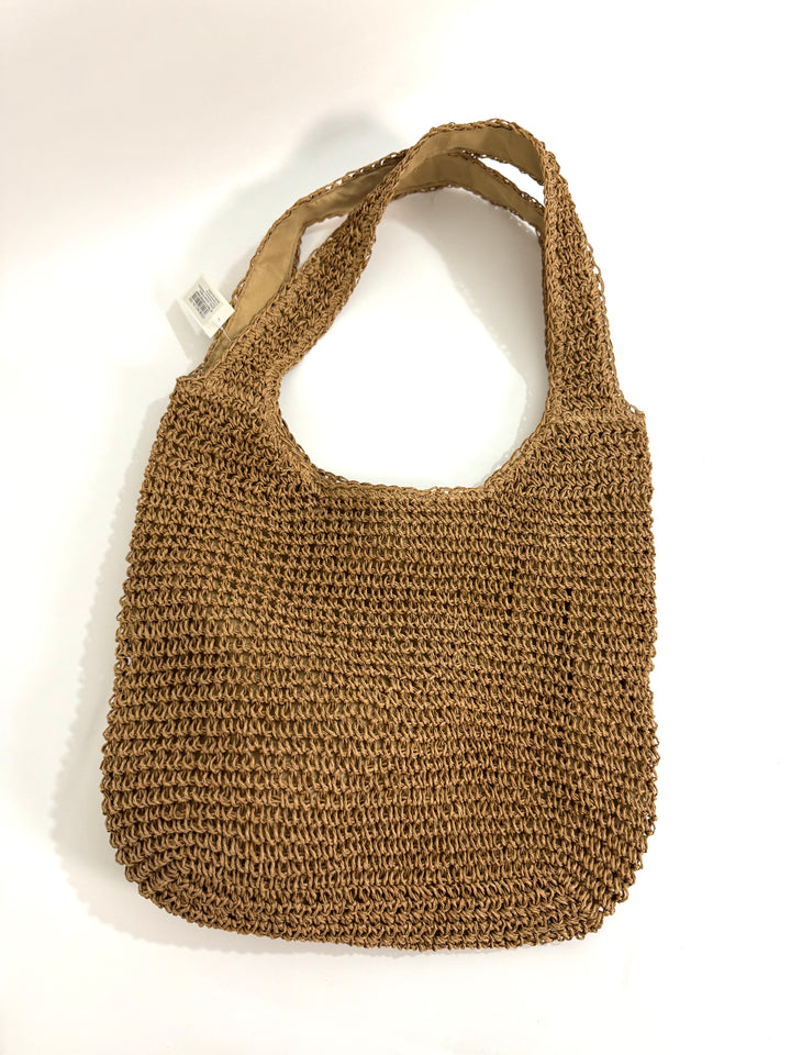 Borsa in rafia a sacco doppia manica “Julia”