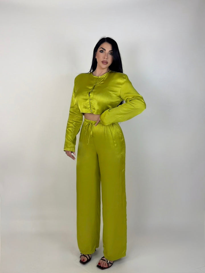 Coordinato in raso JustWest “Melissa”