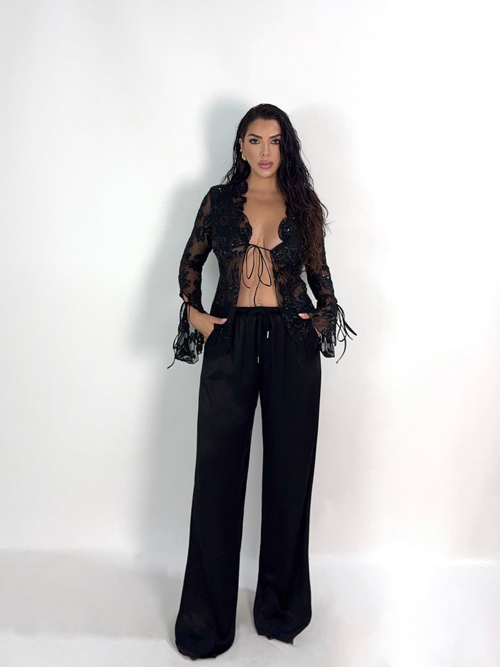 Pantaloni a palazzo “Luxe”