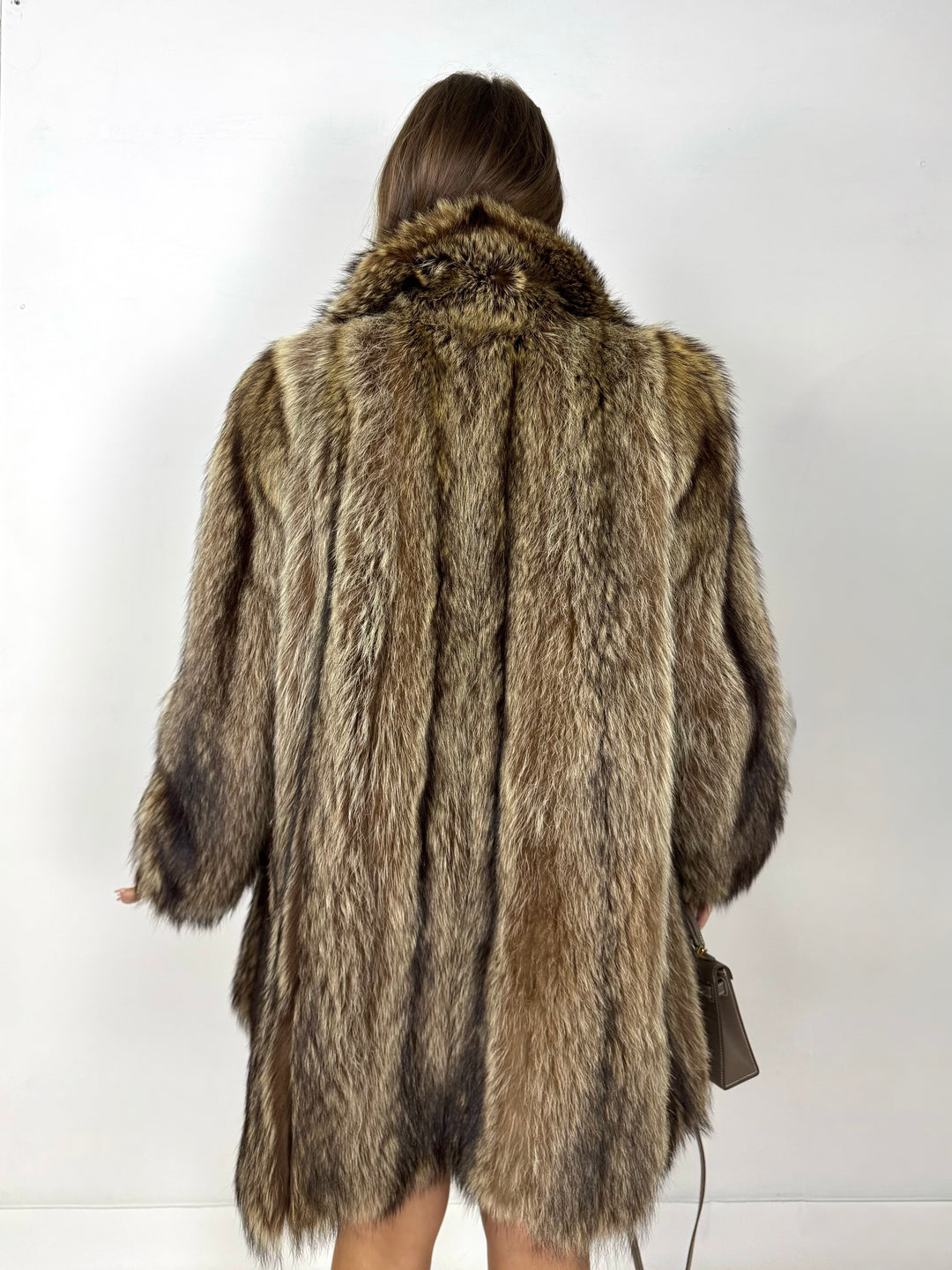 Pelliccia in marmotta Vintage 80