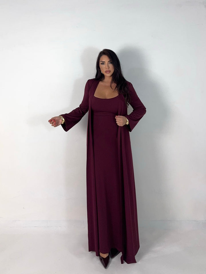 Coordinato abito e kimono “Bella”