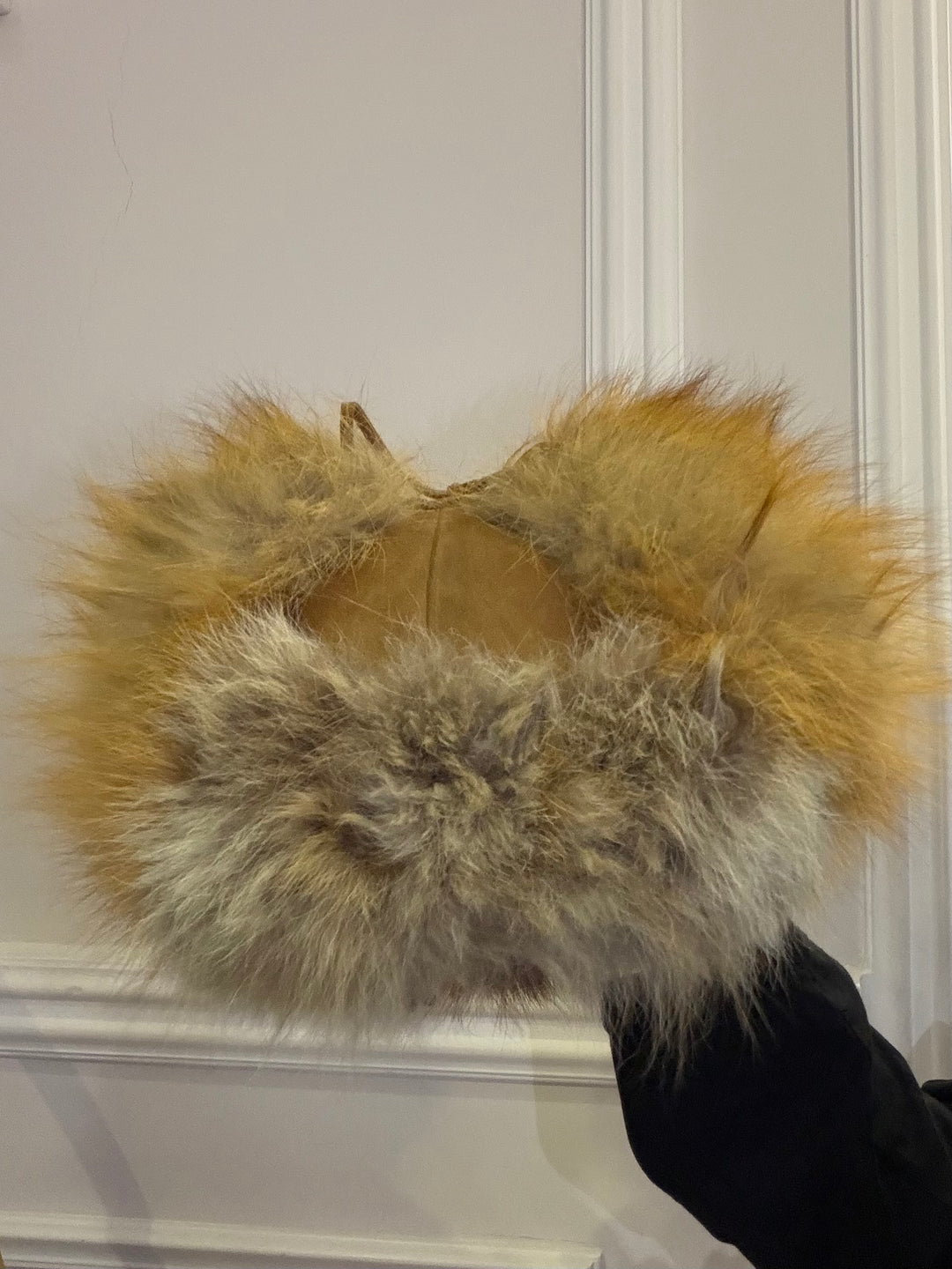 Colbacco in vera pelliccia di volpe vintage 06