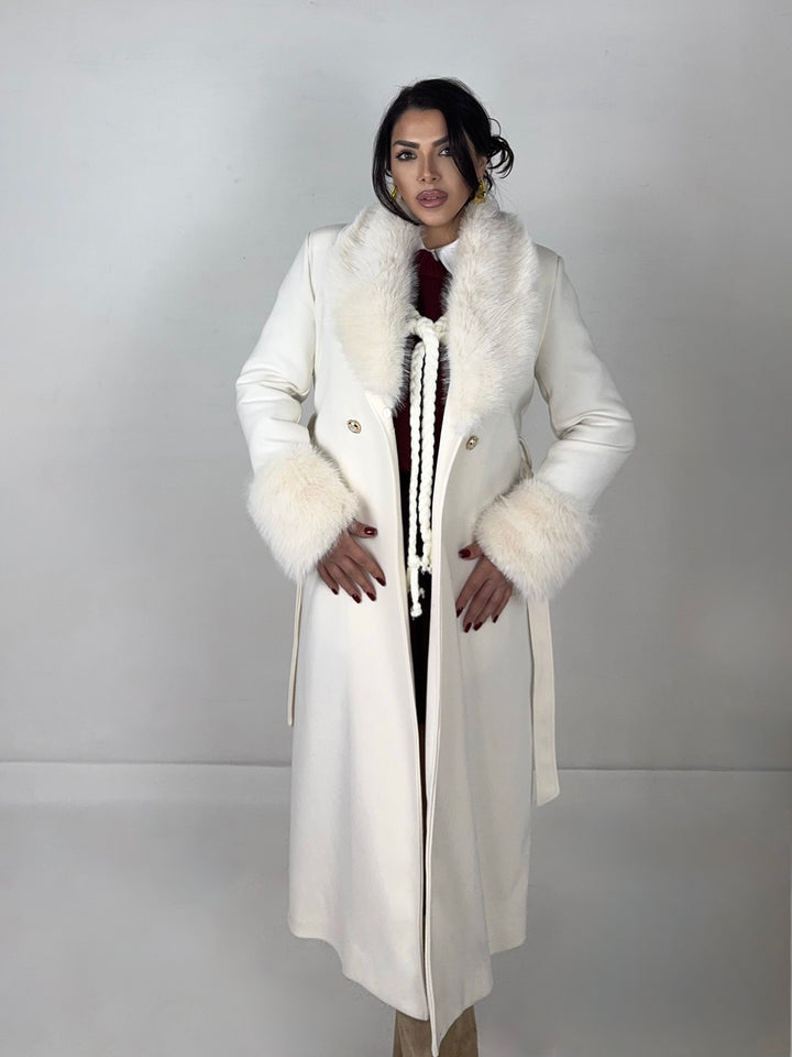 Cappotto con collo removibile “Bucarest”