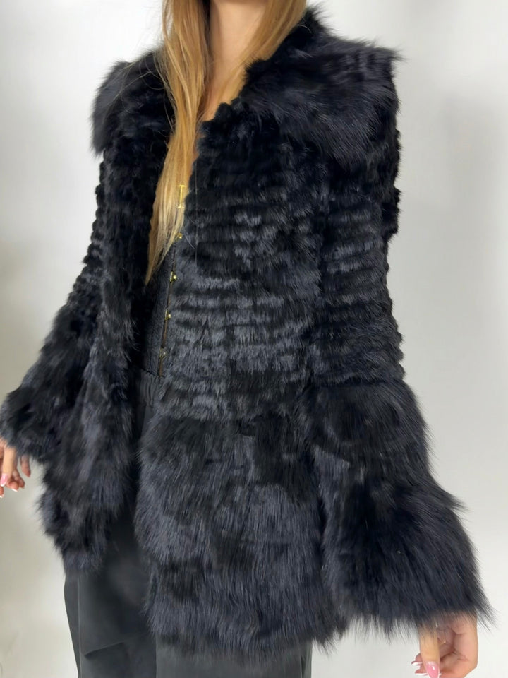 Pelliccia in visone e volpe Vintage 183