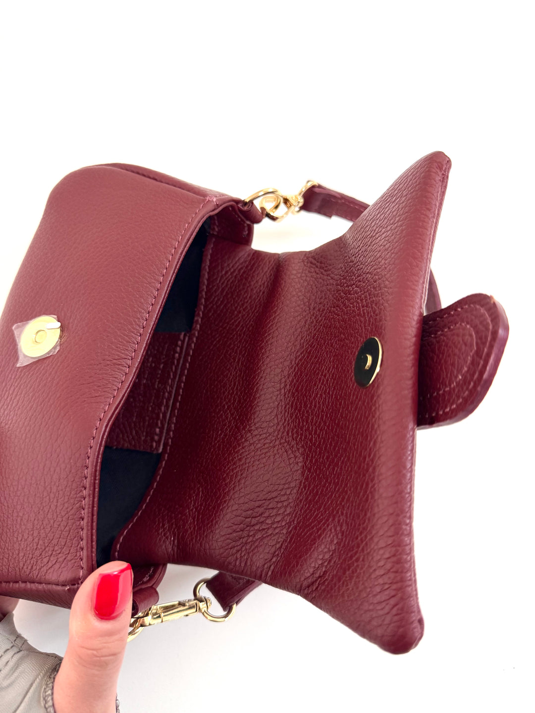 Borsa in vera pelle “Selene”