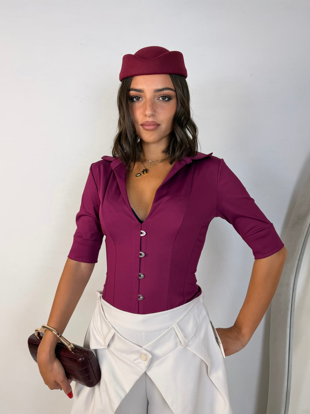 Maglia corset “Meredith”