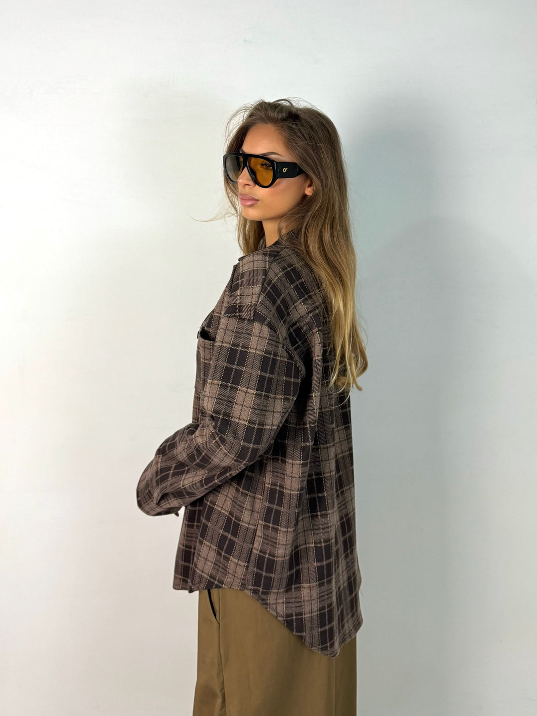 Camicia in flanella “Attitude”