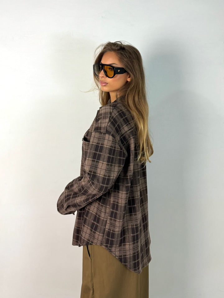 Camicia in flanella “Attitude”