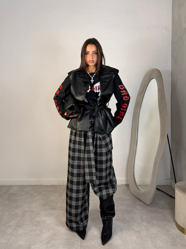 Giacca in eco pelle “Roxy”