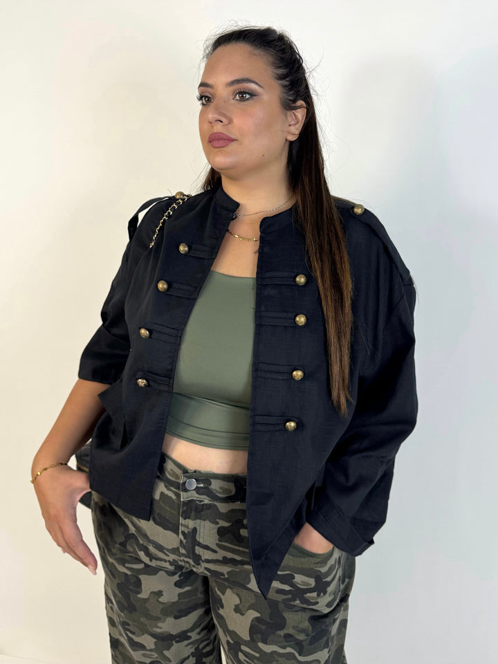 Giacca in lino “Alma”