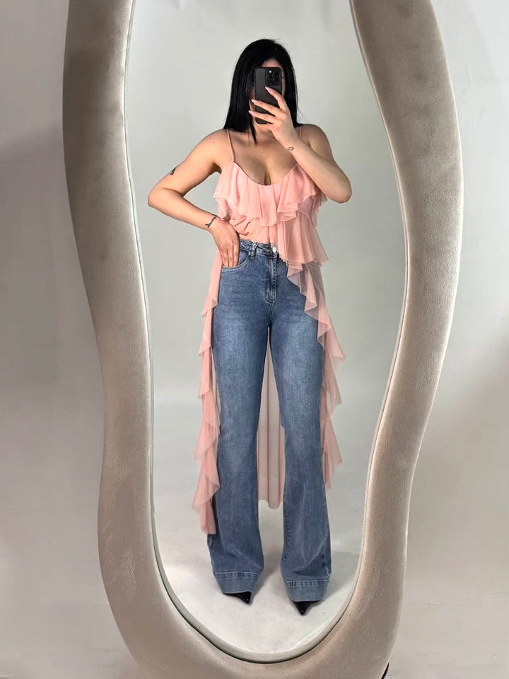 Jeans a zampa “Marika”