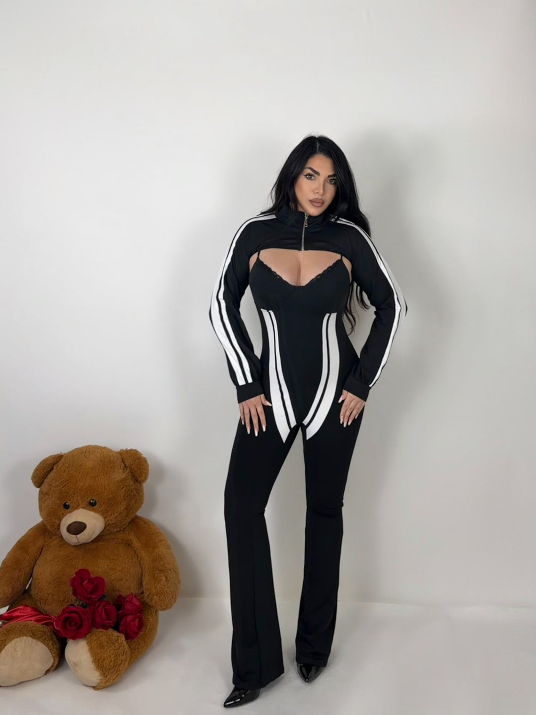 Tuta con coprispalle “Iconique”