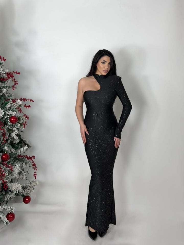 Abito monospalla “Glow”