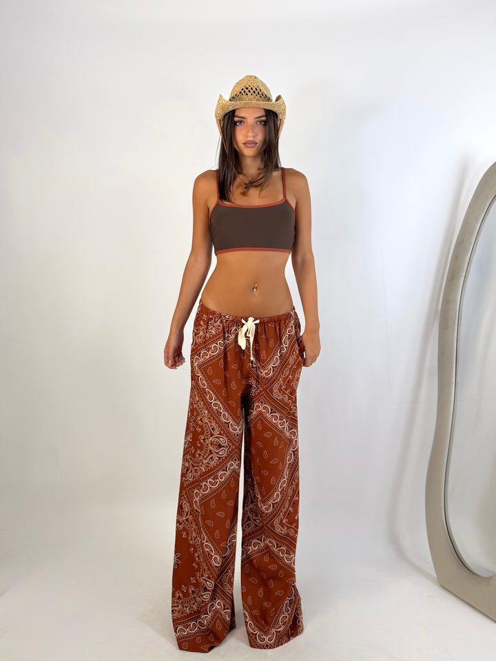 Pantaloni “Foulard”