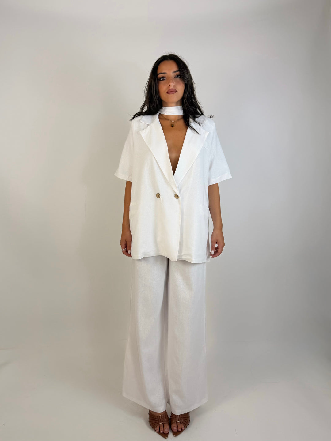 Tailleur lino “Graduate”