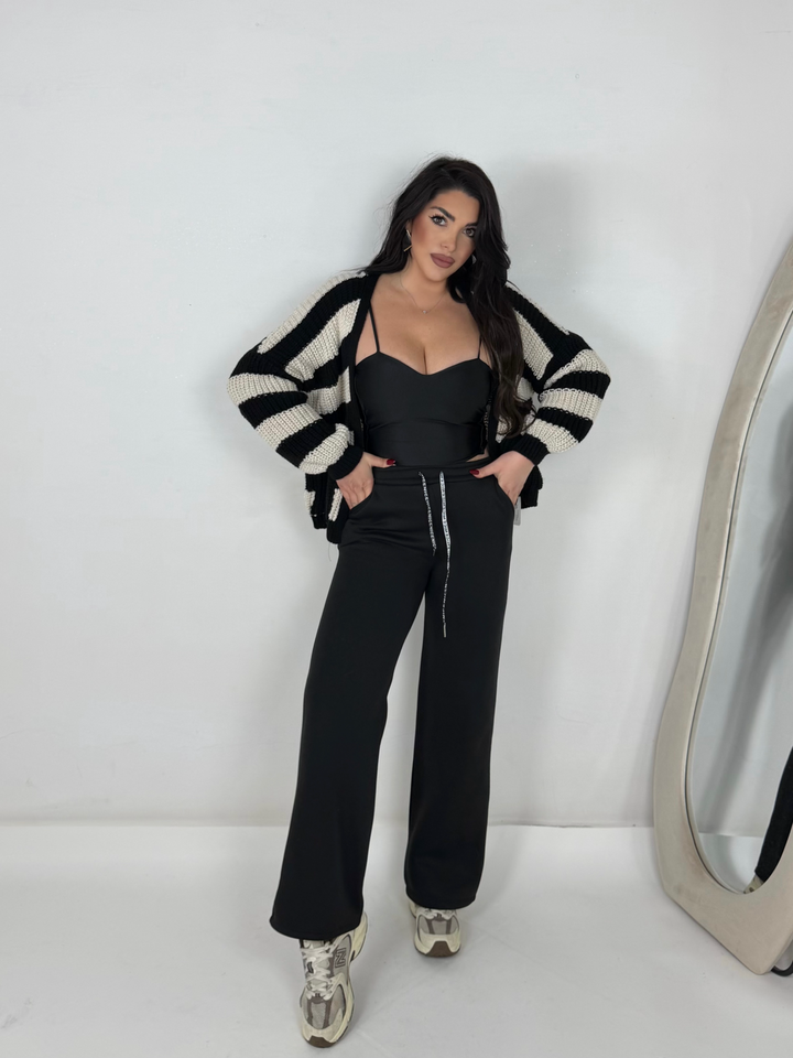 Pantaloni felpati “Julia”