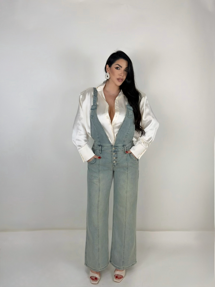 Salopette in jeans “Icona”