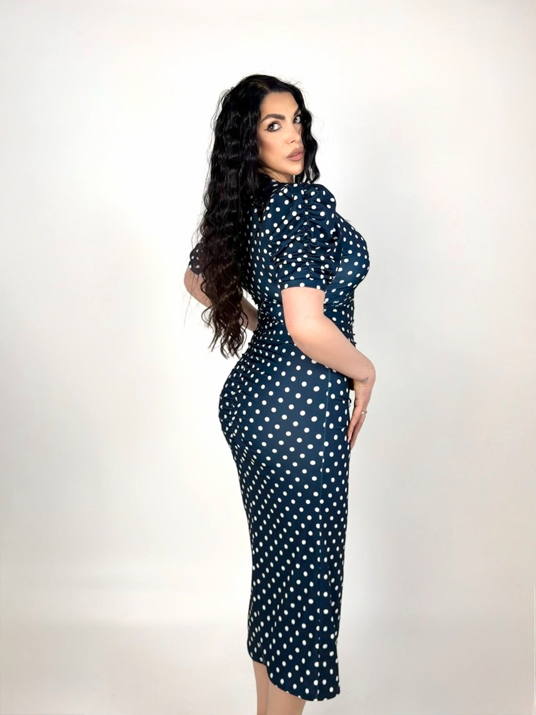 Abito a pois “Debora”