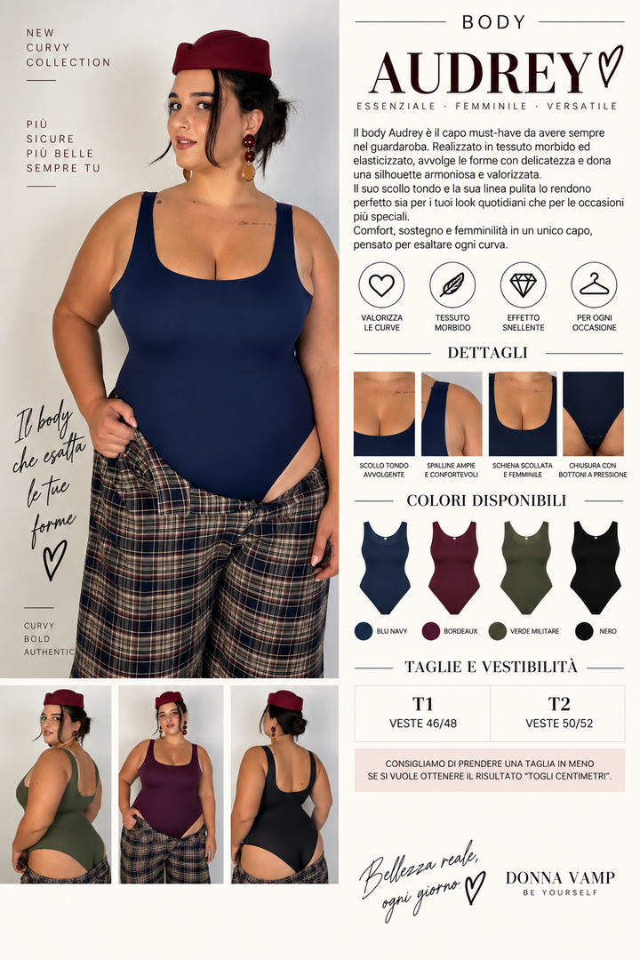 Body modellante -5kg “Audrey”