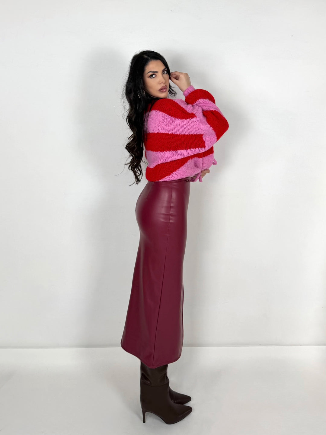 Gonna in eco pelle “Passion”