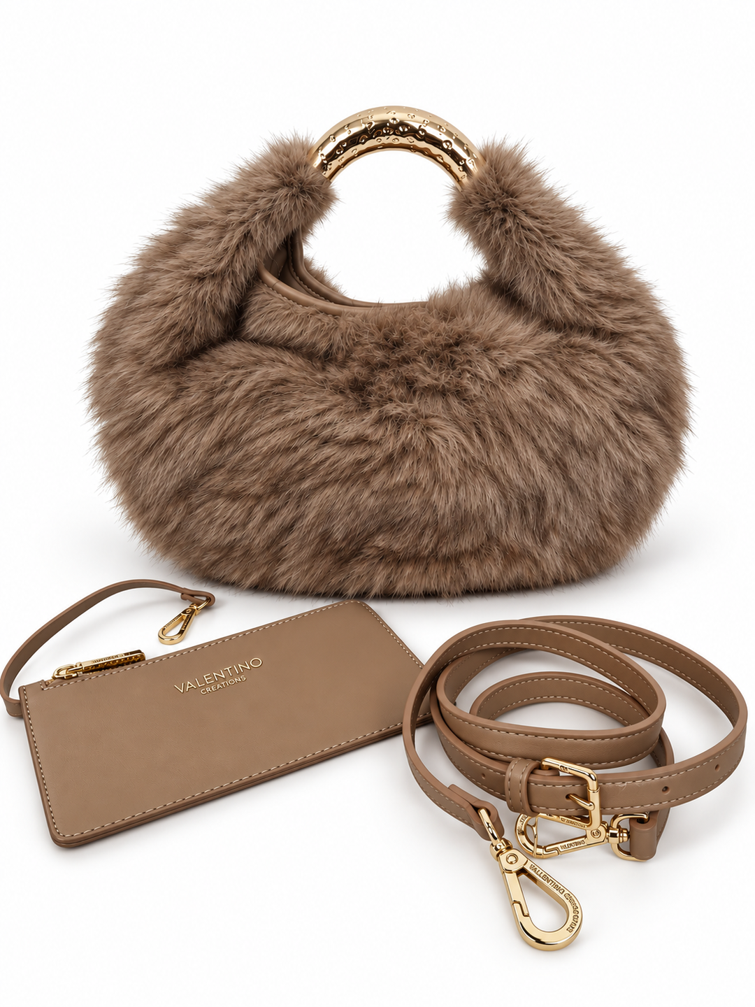 Borsa in eco pelliccia Valentino creations