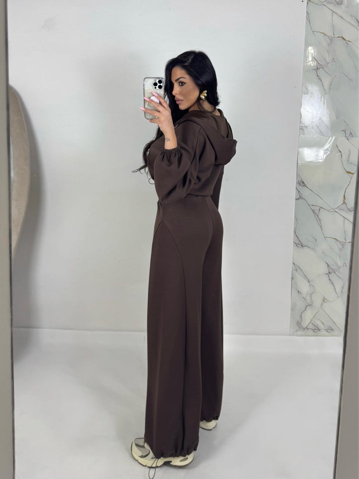 Coordinato felpa e pantaloni balloon “Iconic”