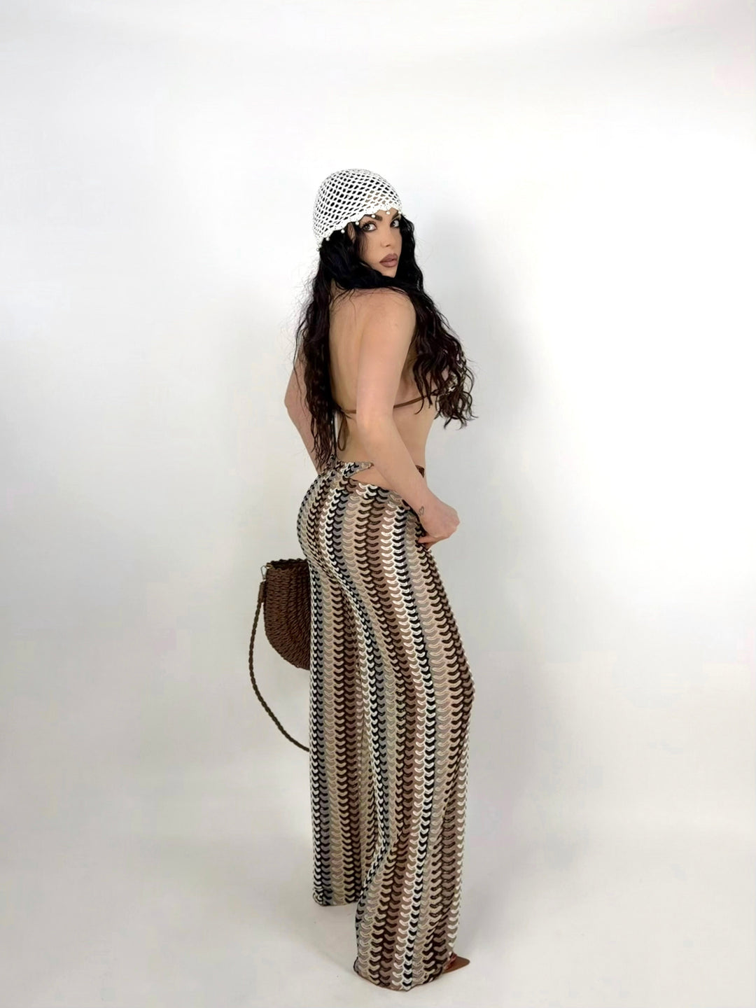 Set costume e pantaloni copricostume “Onda”