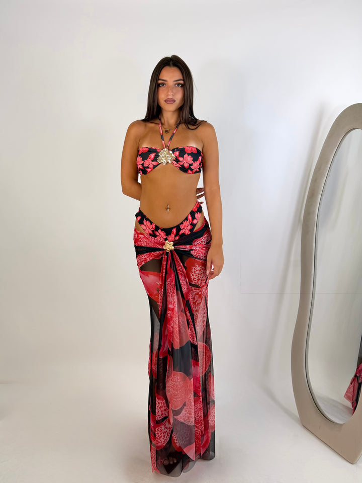 Coordinato costume e copricostume “Jarama”