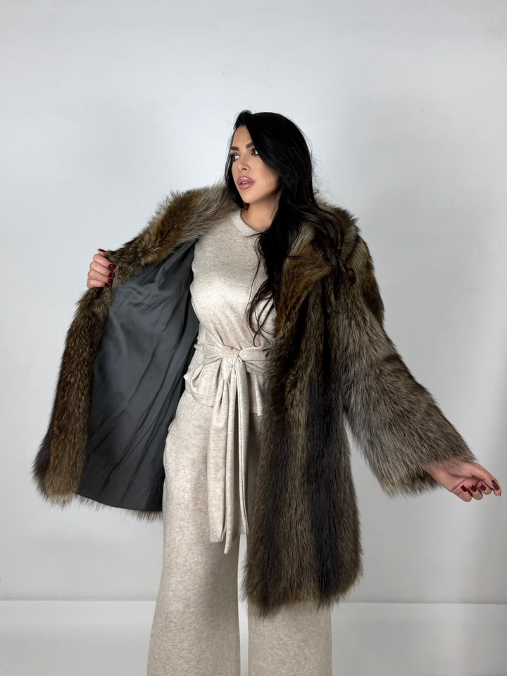 Pelliccia in marmotta Vintage 141