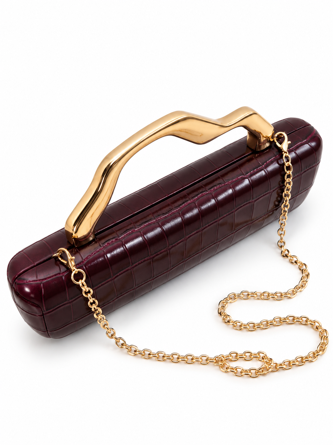 Borsa rigida in eco pelle “New York”