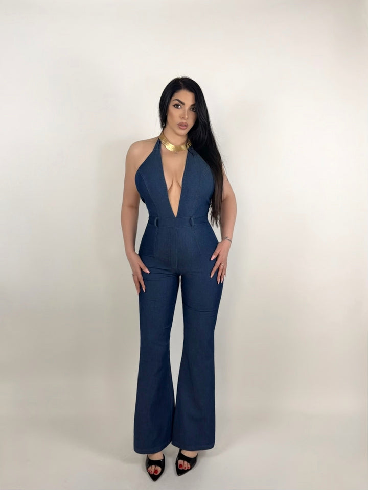 Tuta in jeans “Sarah”