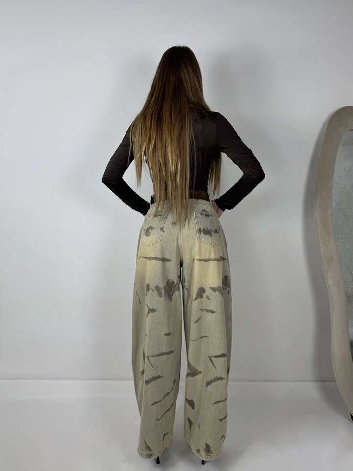 Jeans palazzo “Savage”