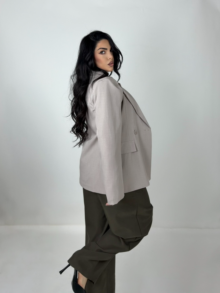 Giacca con spallina strutturata “Harmonie"