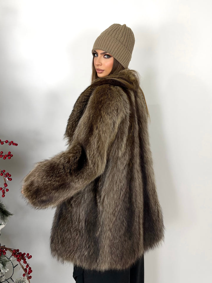 Pelliccia in marmotta Vintage 177