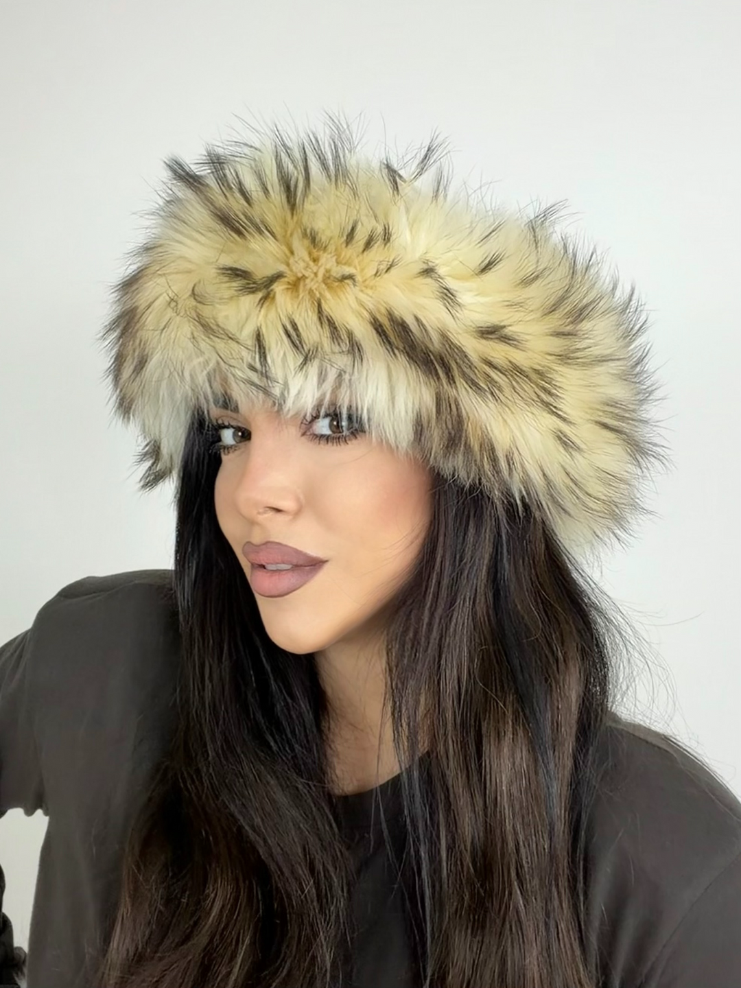 Fascia e scaldacollo in vera pelliccia di volpe vintage 18