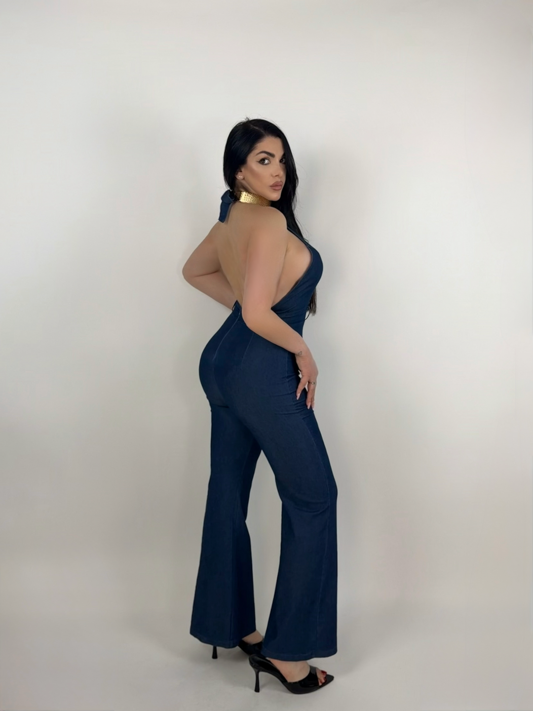 Tuta in jeans “Sarah”