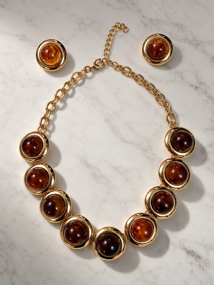 Set orecchini e collana “Cloe”