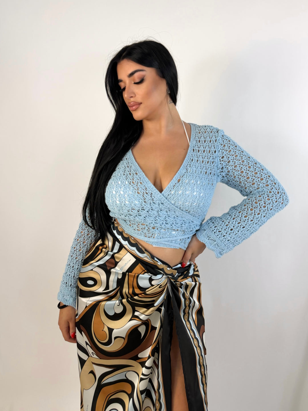 Maglia in crochet “Anita”
