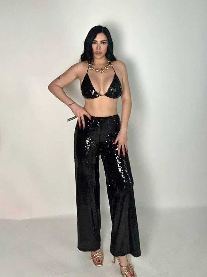 Coordinato con paillettes “Stella”