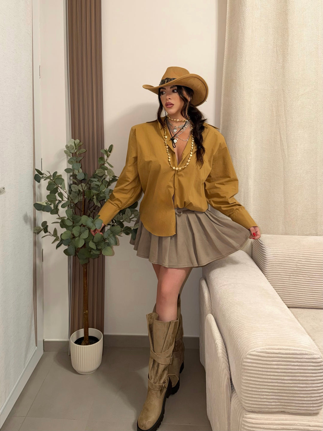 Camicia justwest “Tara”